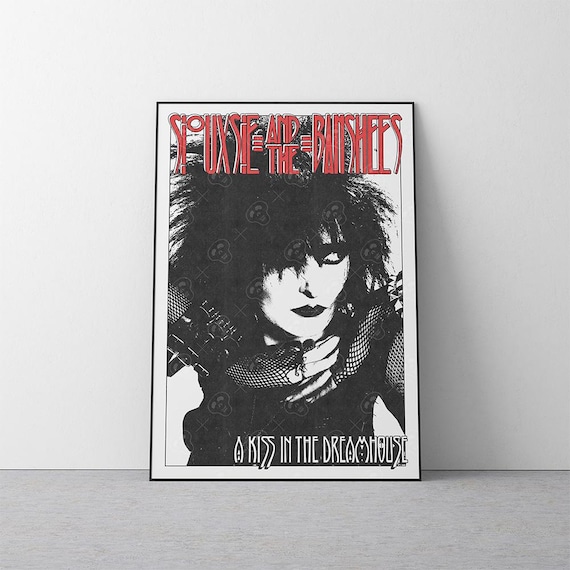 Siouxsie and the Banshees Kiss in the Dreamhouse Poster | Retro