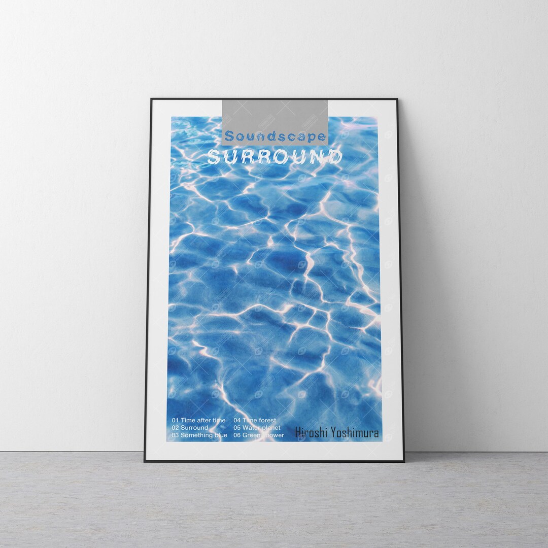 Hiroshi Yoshimura - Soundscape 1 Surround Album Poster