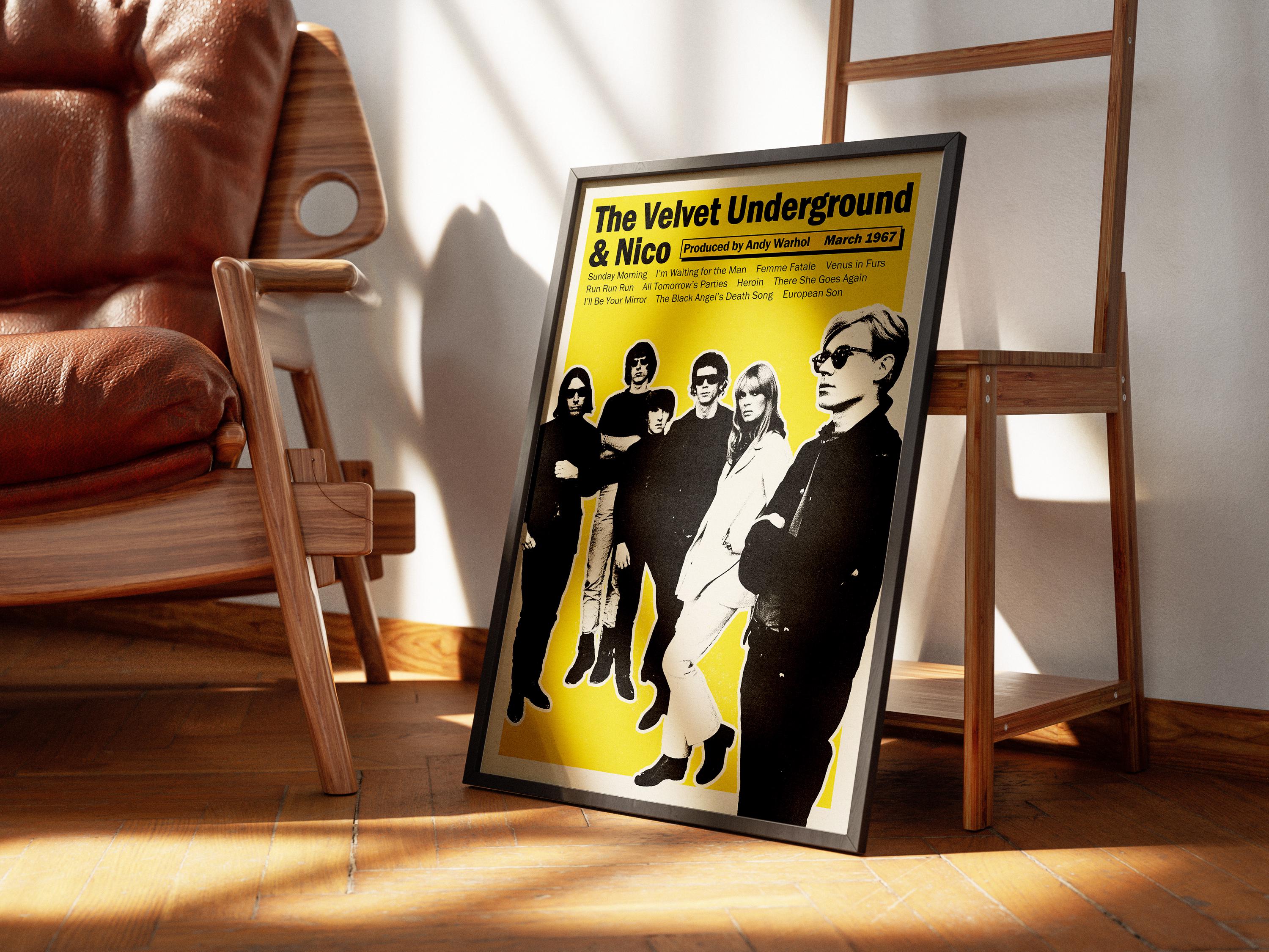 The Velvet Underground & Nico Poster | Vintage Psychedelic