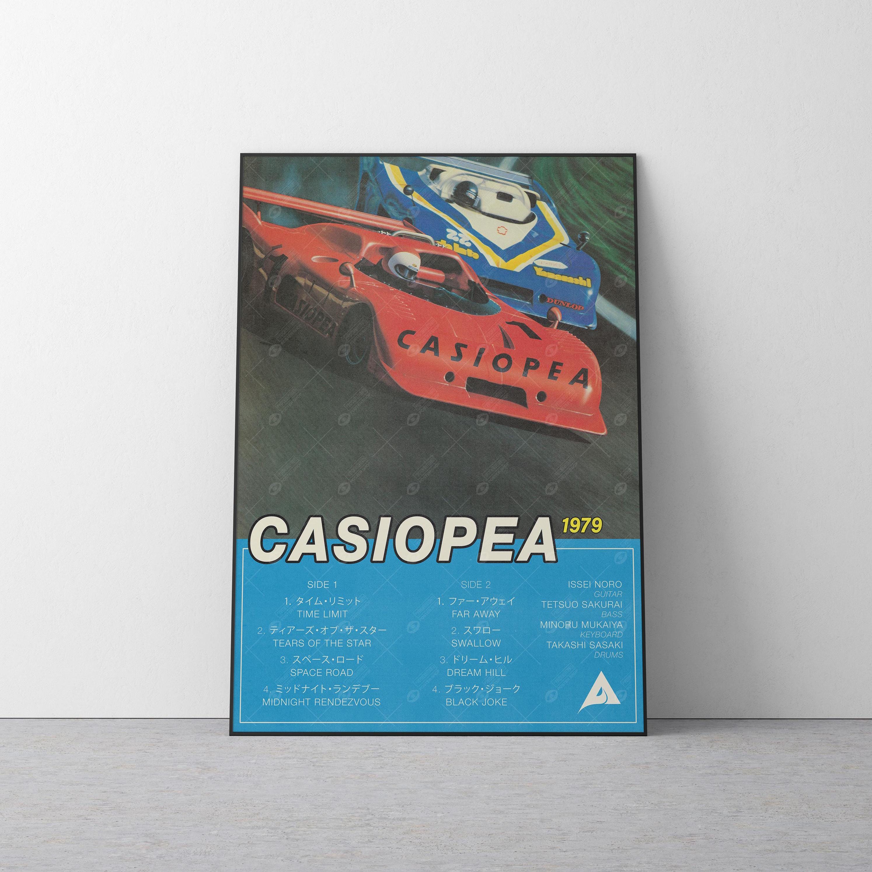 Casiopea Album Poster | Retro Japanese Jazz Fusion Music Wall Art