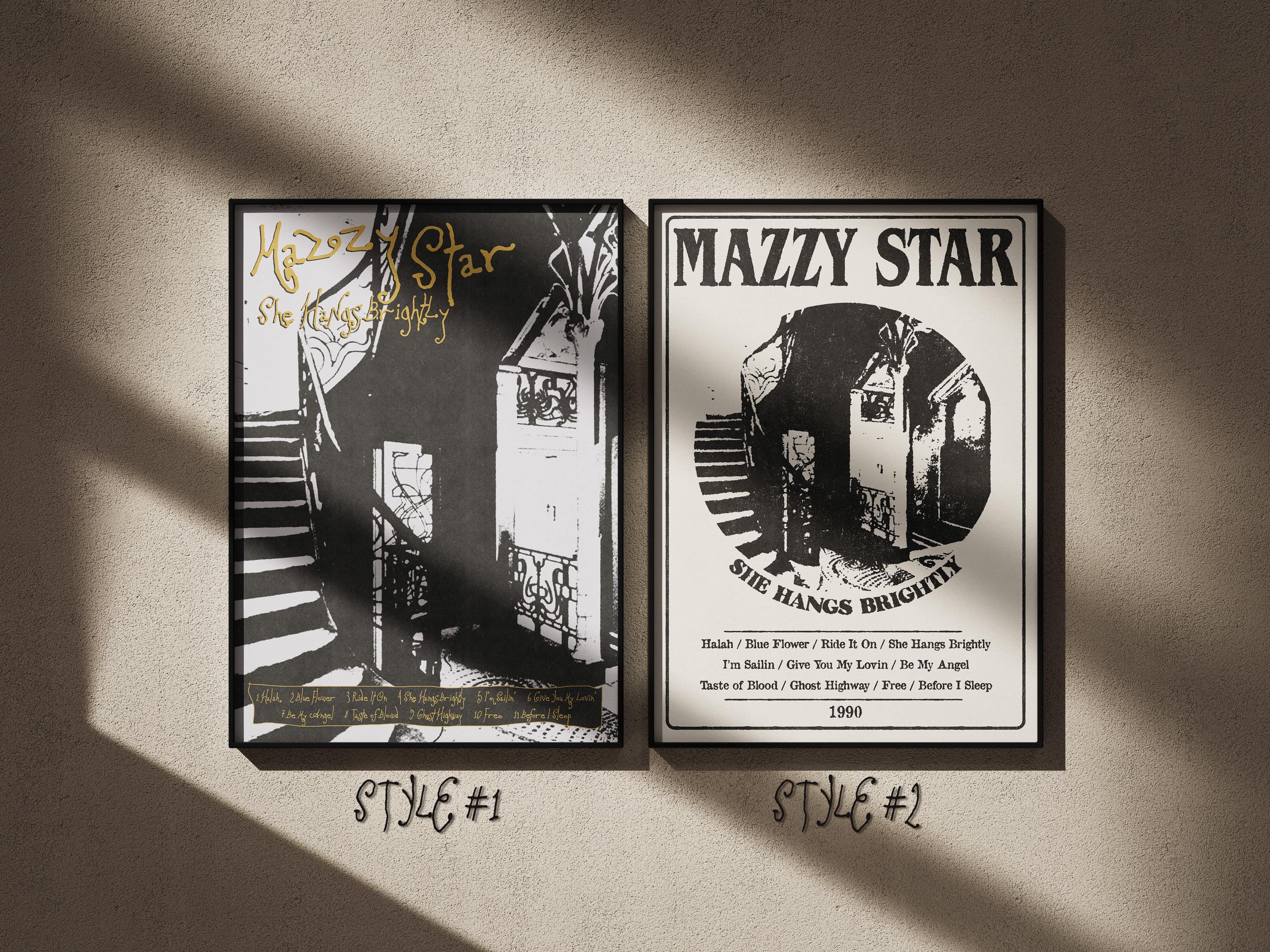 Mazzy Star She Hangs Brightly Poster | 90s Dream Pop Alternative