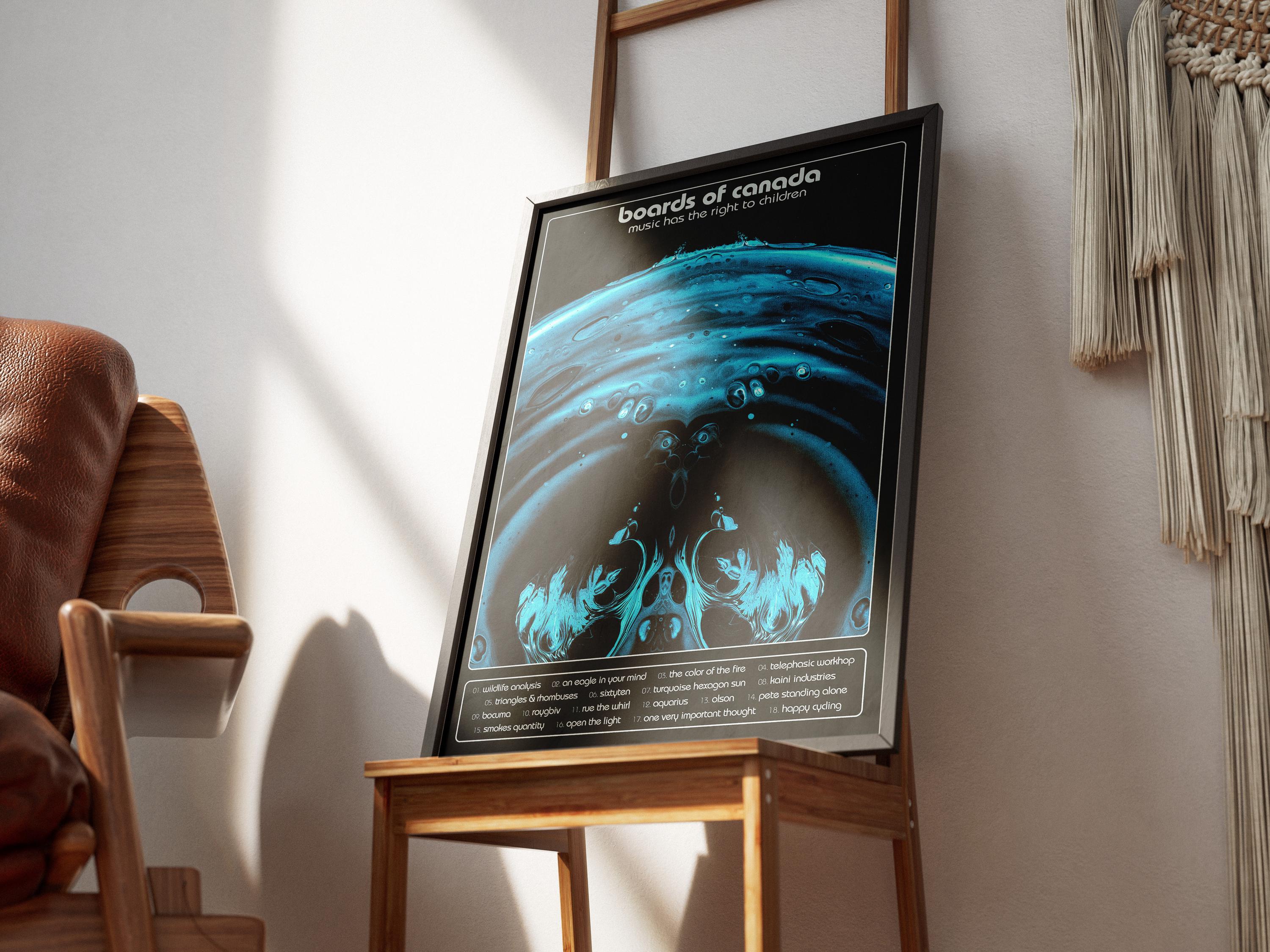 Boards of Canada Music Poster | Music Has the Right to Children