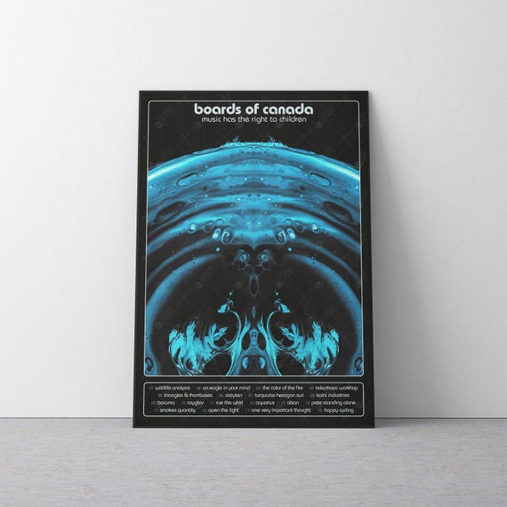 Boards of Canada Music Poster | Music Has the Right to Children