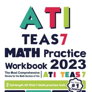 ATI TEAS 7 Math Practice Workbook