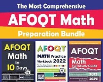 The Most Comprehensive AFOQT Math Preparation Bundle