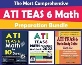 Najbardziej kompleksowy pakiet przygotowawczy do egzaminu ATI TEAS 6 z matematyki
