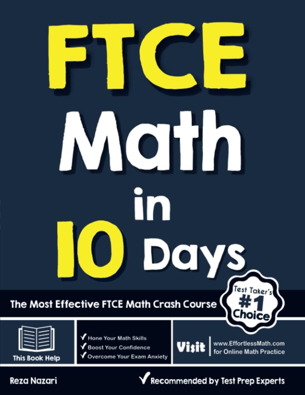 Ftci Math FTCE Math in 10 Days: the Most Effective FTCE Math Crash Course - Etsy