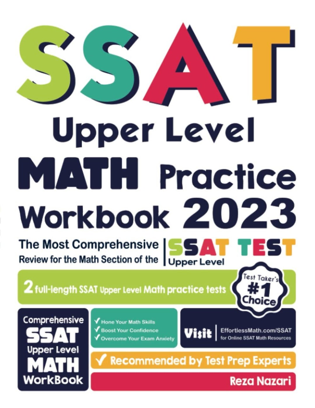 SSAT Upper-level Math Practice Workbook: the Most Comprehensive Review ...