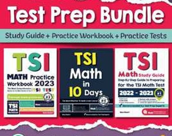 TSI Math Test Prep Bundle