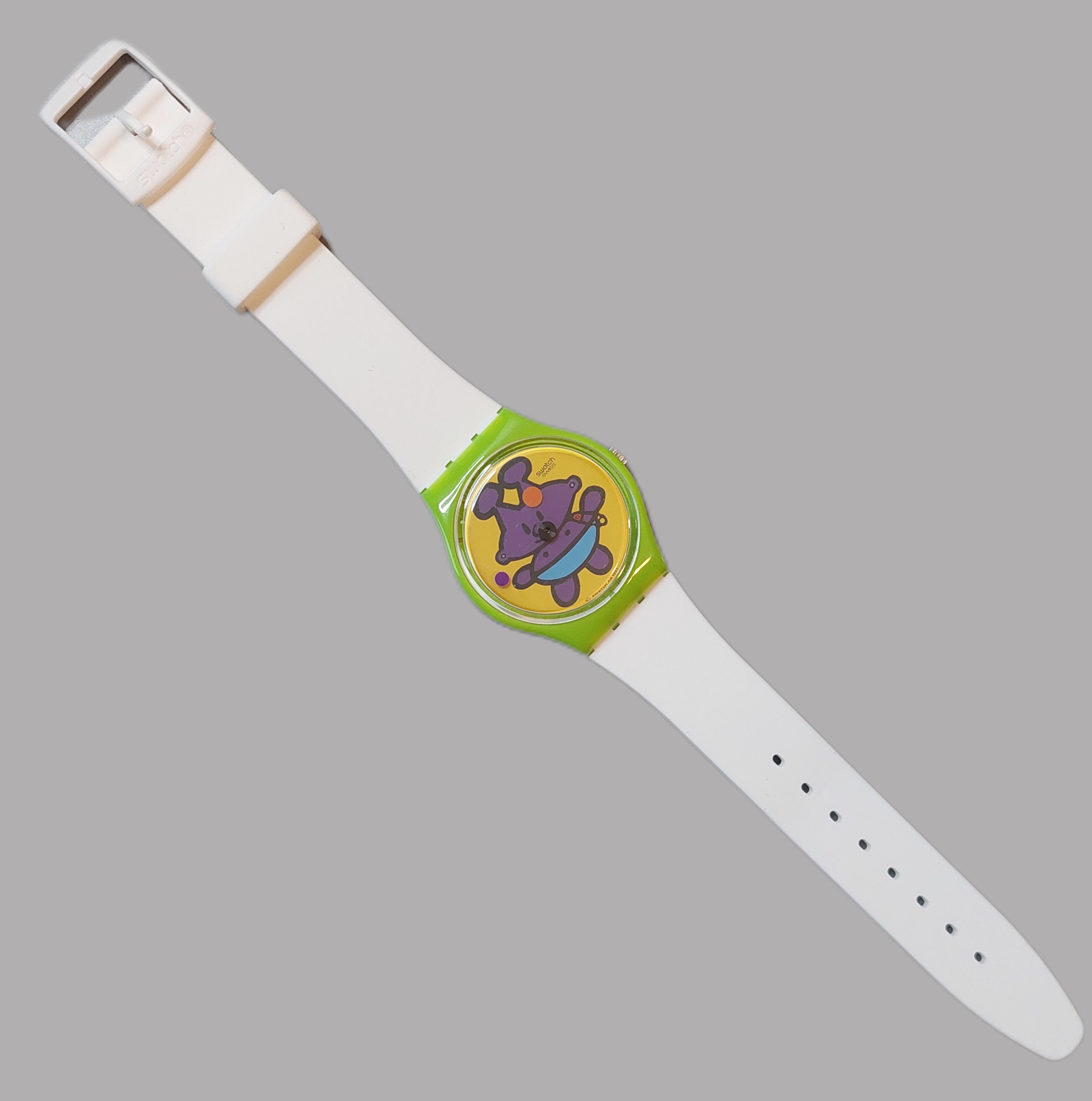 Swatch Watch - GG175 - ALIEN BABY 138: PETER MARCO FOR SWATCH, Alien Baby watch GG175 in  main image 2