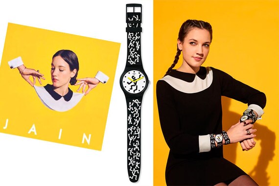 Swatch Watch Zanaka Designed by Jain SUOZ265S Numbered | Etsy Australia