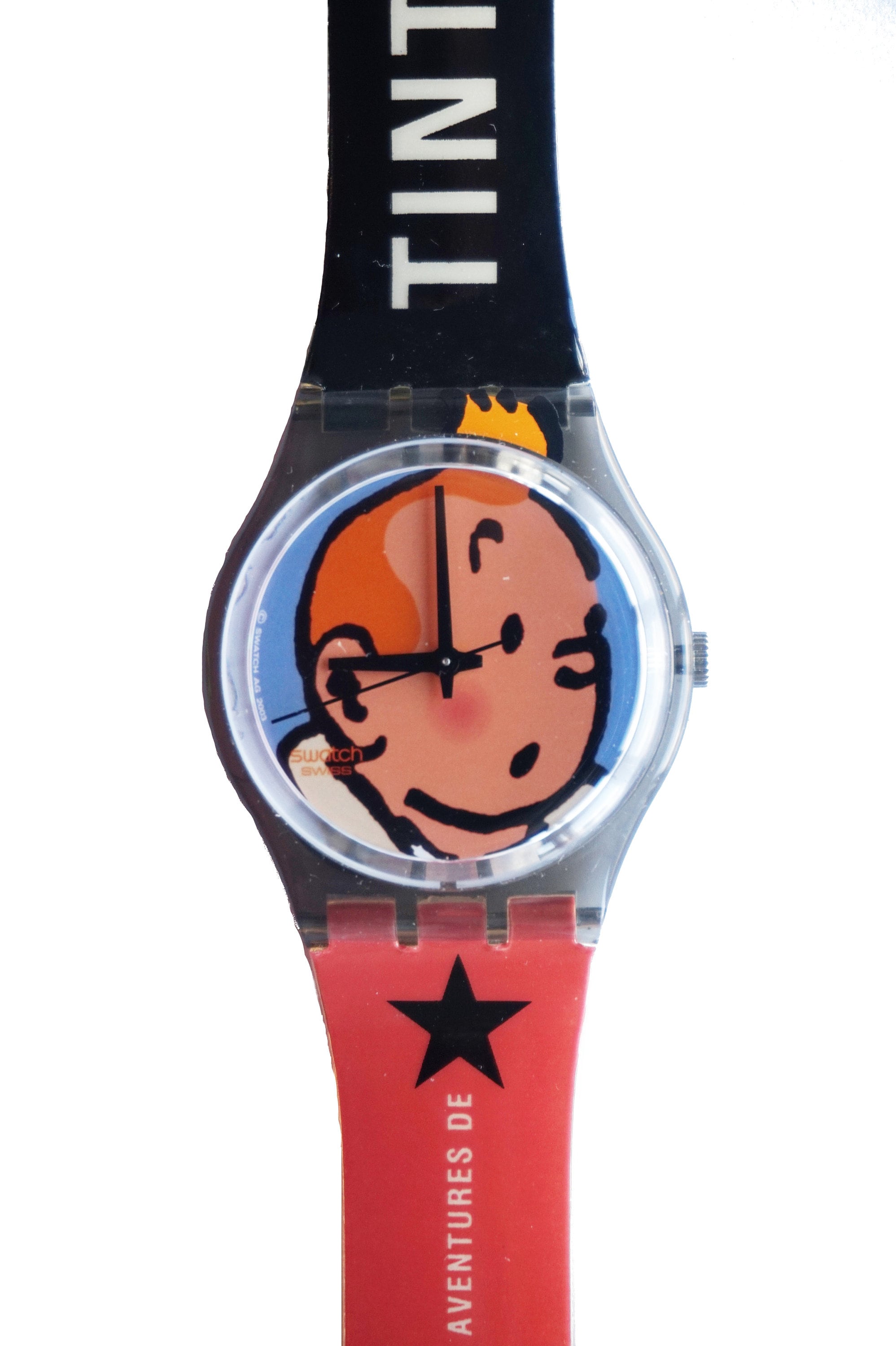 Tintin Swatch Watch - Etsy