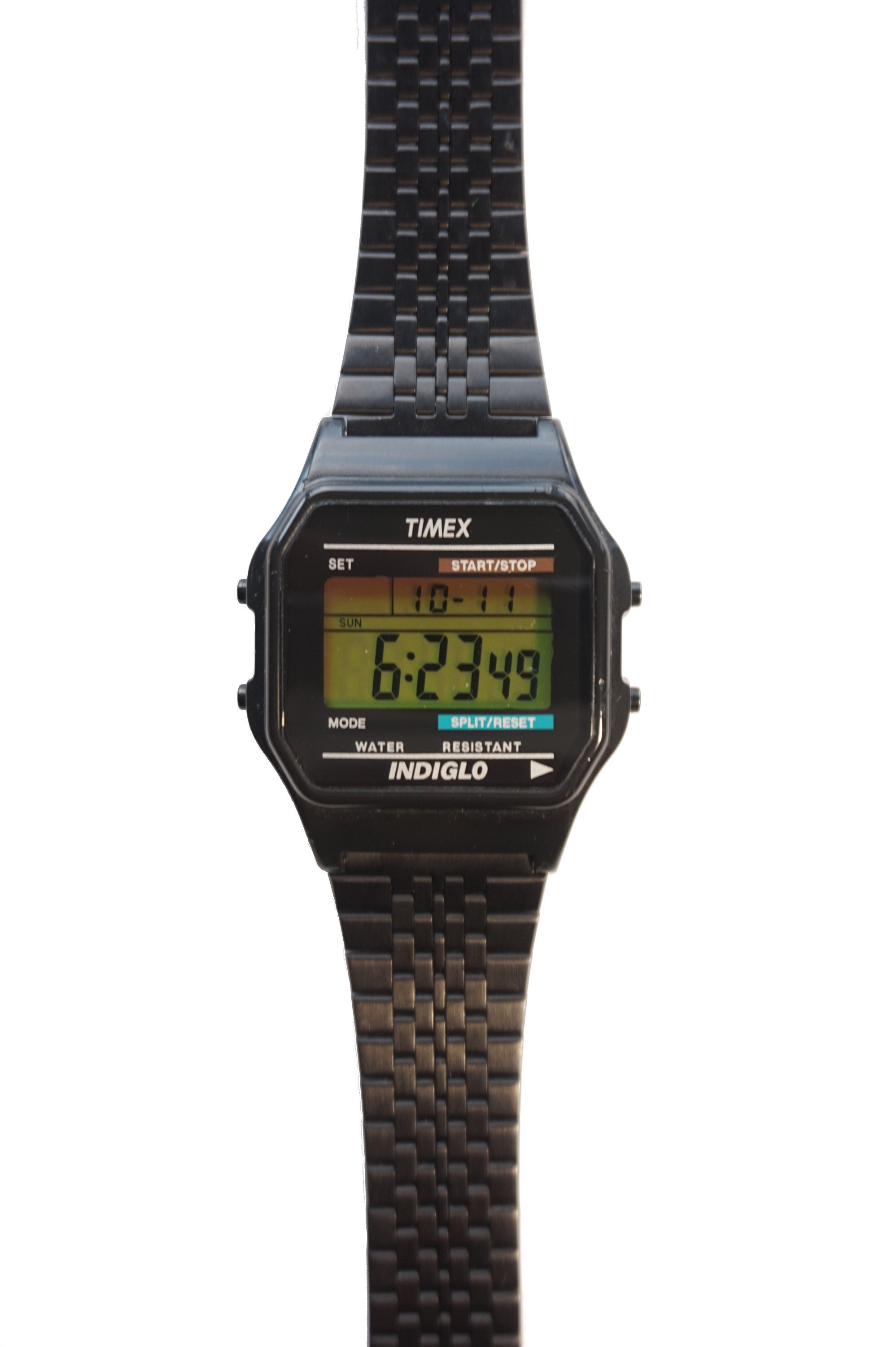 timex digital indiglo watch