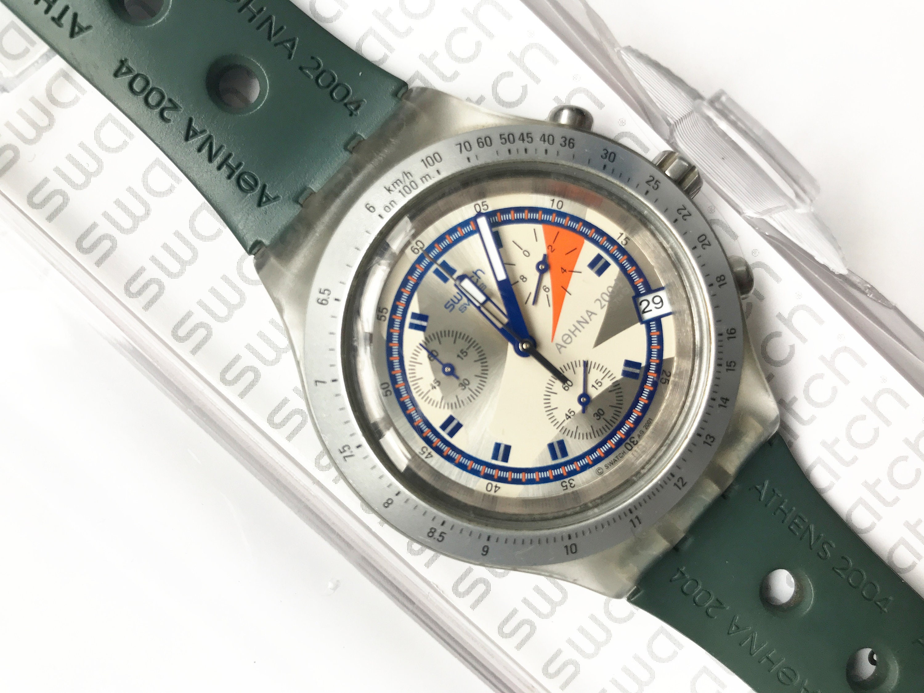 swatch chrono diaphane