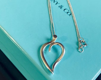 Heart Pendant Tiffany and Co - Etsy