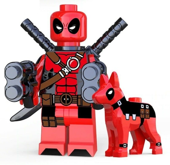 Deadpool Cowboy Marvel Comics Lego Moc Minifigure Gift Toys