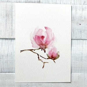 Postkarte 350 g/qm "Magnolie"