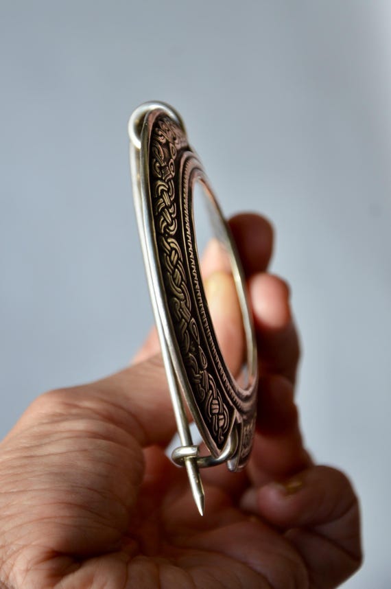 1990s Huge, heavy, SOLID STERLING SILVER, vintage… - image 5