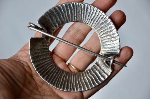 1990s Huge, heavy, SOLID STERLING SILVER, vintage… - image 8