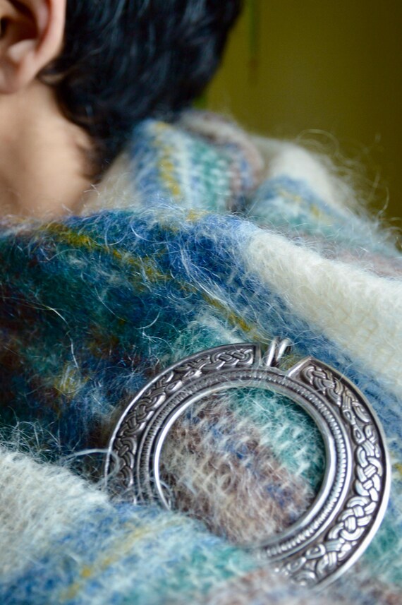 1990s Huge, heavy, SOLID STERLING SILVER, vintage… - image 10