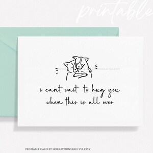 Virtuele knuffelkaart, quarantainevalentijn, knuffelwenskaart, Moederdagkaart, ik mis je, Vday-kaart, corgikaart, knuffelkaarten, hou van je kaart