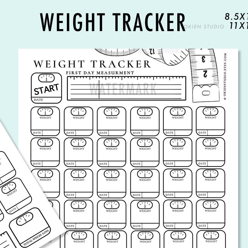 Weight Watchers Printable - Etsy