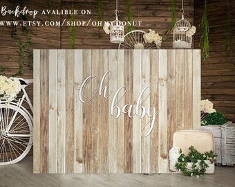 DORCEV 5x5ft Baby Shower Photography Backdrop Wood Wall Baby Shower Background Wooden Board Floor Flower Wall Baby Shower Cake Tanble Banner Wallpaper Kids Baby Shower Photo Studio Prop DORCEV 5x5ft Baby Shower Photography Backdrop Wood Wall Baby Shower Background Wooden Board Floor Flower Wall Baby Shower Cake Tanble Banner Wallpaper Kids Baby Shower Photo Studio Prop