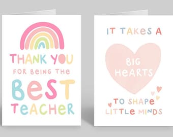 Teacher Card printable, teacher appreciation day,  Printable greeting card, Thank you Teacher Card, Teacher gift, Best Teacher, best teacher