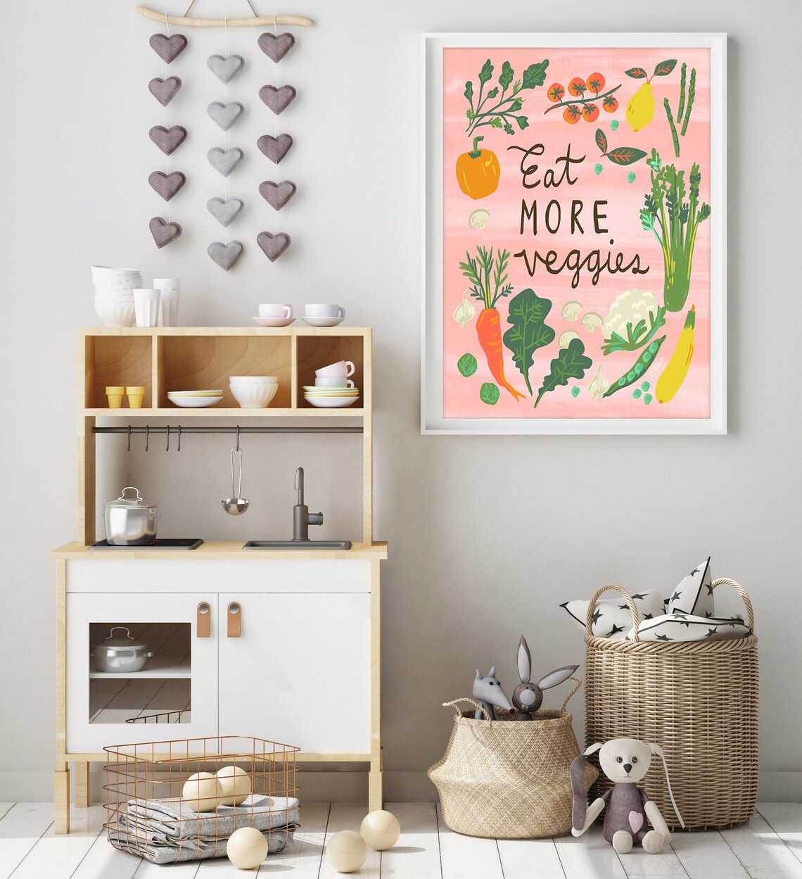 Vegetable wall art Culinary Print Vegetable Print Eat Etsy