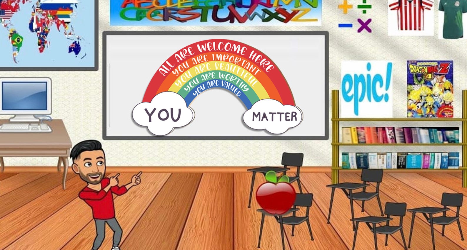Digital File Classroom Decoration Printable Teacher Welcome - Etsy