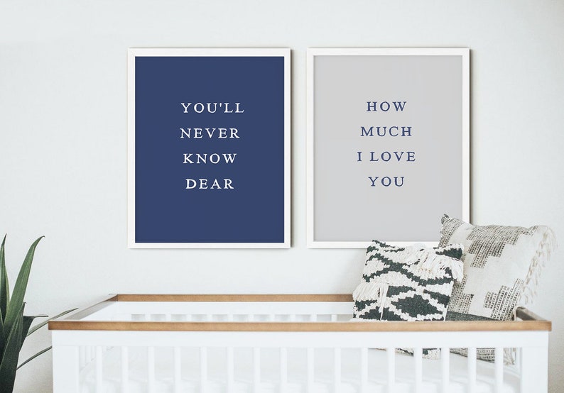Boy Wall Art Nursery Quote Modern Nursery Art Baby Boy Etsy