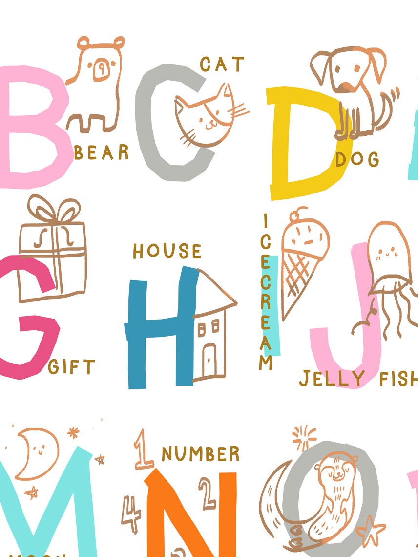 Printable Animal Alphabet ABC