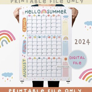 2025 Summer Calendar Calendar Printable Check