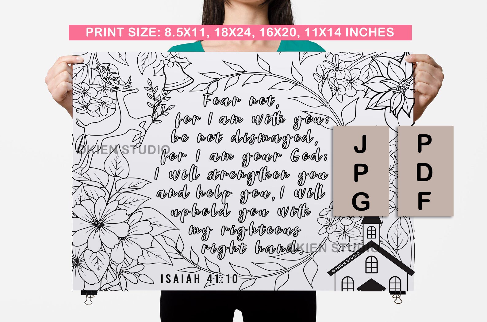 Bible Verse Coloring Pages Bundles Bible Coloring Pages - Etsy