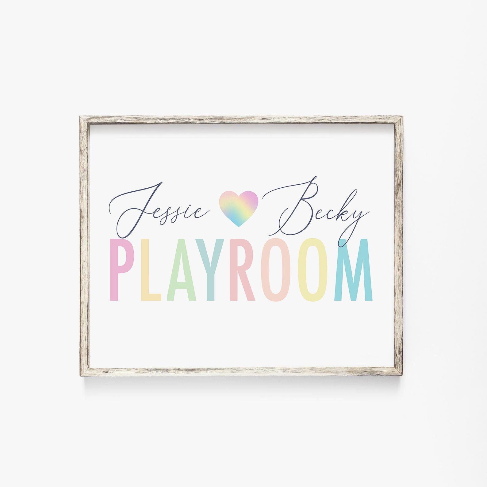 Personalized Playroom Printable Playroom Decor Playroom - Etsy