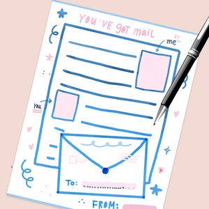 Pen Pal Letter Printable, Letter Templates, Writing, Teens, Letter ...