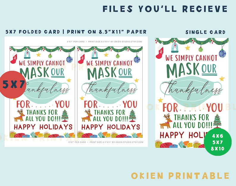 Funny Christmas Card Printable Christmas Card Christmas Card | Etsy