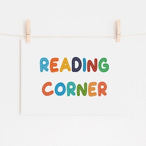 Printable, Personalized Reading Sign, Personalized Wall Art, Reading ...