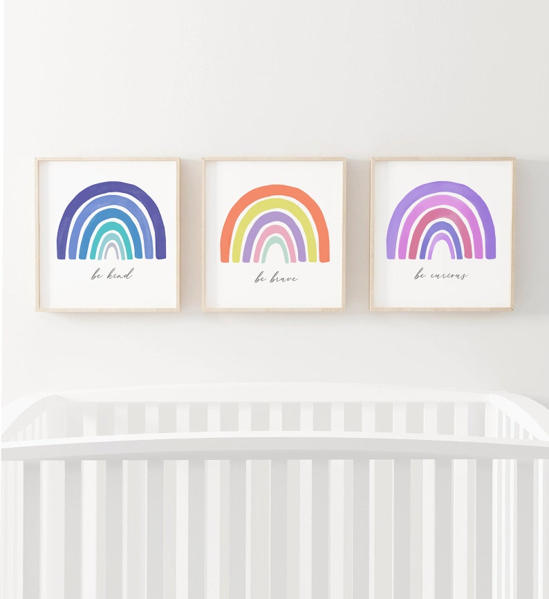 Printable rainbow Rainbow baby rainbow quote printable | Etsy