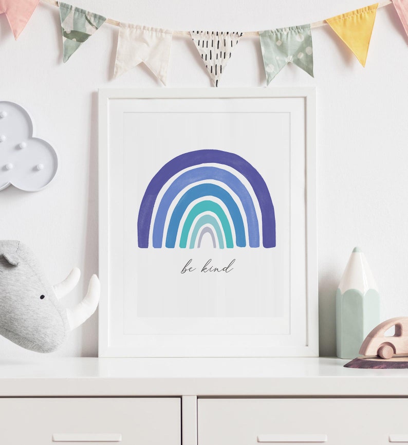 Printable rainbow Rainbow baby rainbow quote printable | Etsy