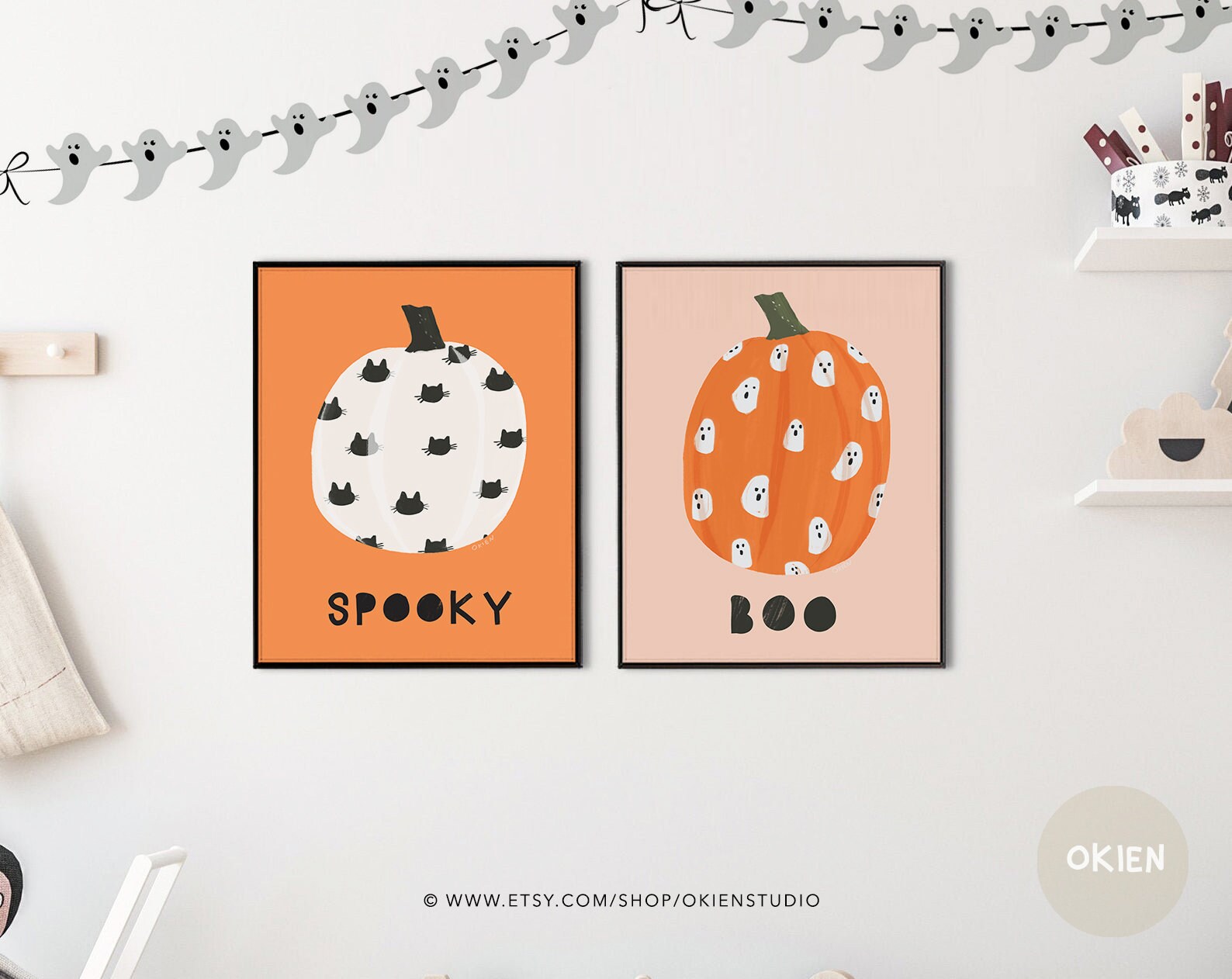 Pumpkin Wall Art Thanksgiving Wall Art Fall Season Decor Etsy