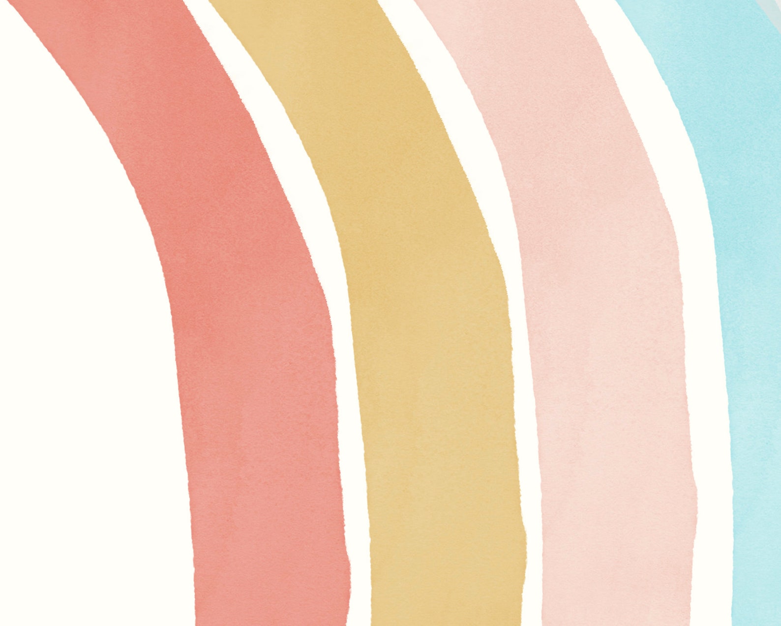 Rainbow Printable Rainbow Wall Decor Rainbow Nursery | Etsy