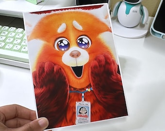 Red Panda art prints