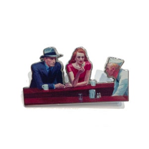 Nighthawks Anstecknadel