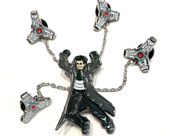 Dr. Otto Octavius Enamel pin