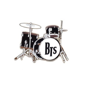 BTS Drum Soft Enamel Pin