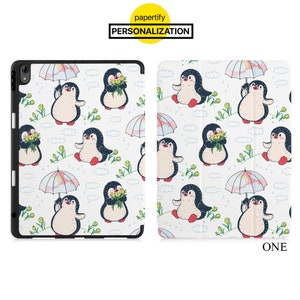 iPad slim lightweight case build-in apple pencil holder soft TPU back cover for iPad Air Pro 13 11 M4 12.9 M4 10.9 10.2 9.7 mini animal
