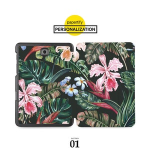 Samsung Galaxy Tab Case SamsungFor S10+, S10 Ultra, S9, S9+, S9 Ultra, S9 FE, S8 Ultra, S7, S7 FE, A9, A9+, A8, A7 Lite S6 flower