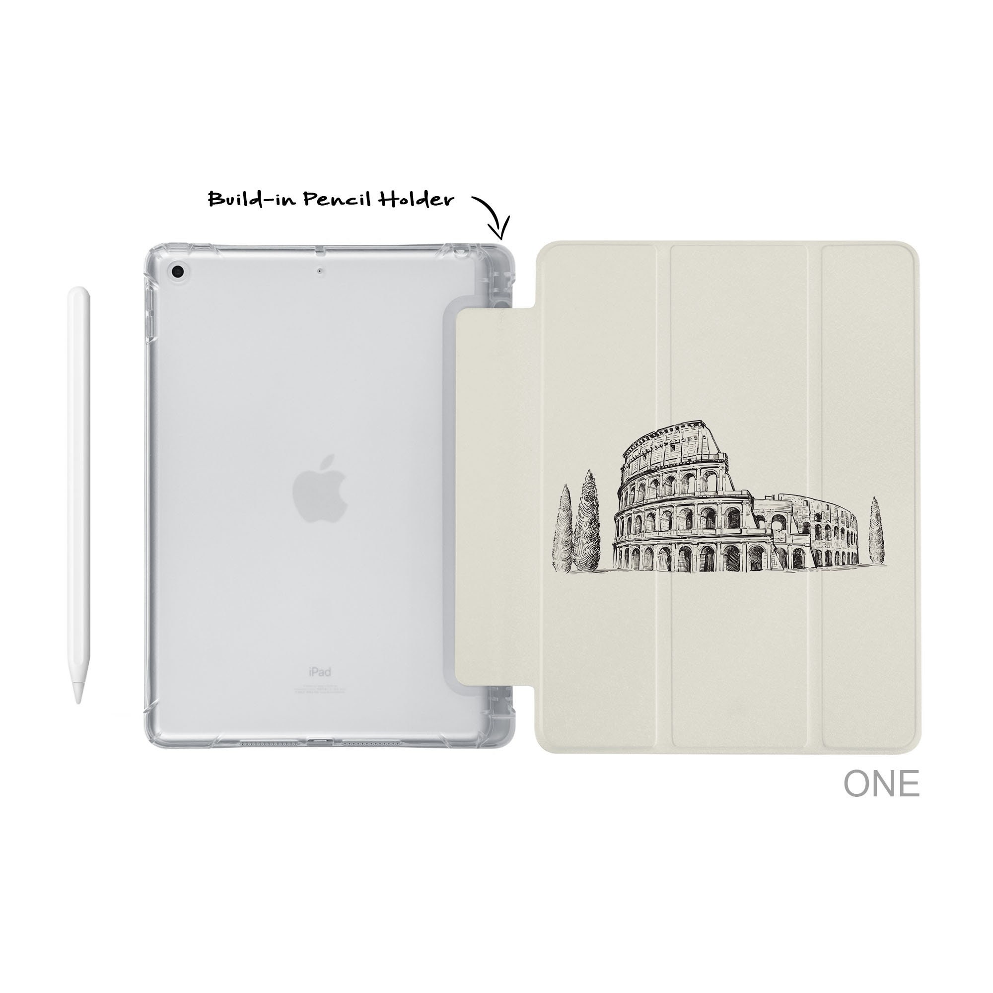 Suitable For For Ipad Case 10th Generation Smart Cover For Ipad 102 9 8  7th Cases For Ipad Air Air 2 9.7 5/6th With Pencil Holder Cover Tablet Case