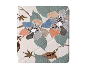 Dormeuse pour Kobo - Dormeuse personnalisée en cuir PU avec support intégré pour Kobo Clara 2025 6" et Libra 7" peinture auto-réveil/sommeil